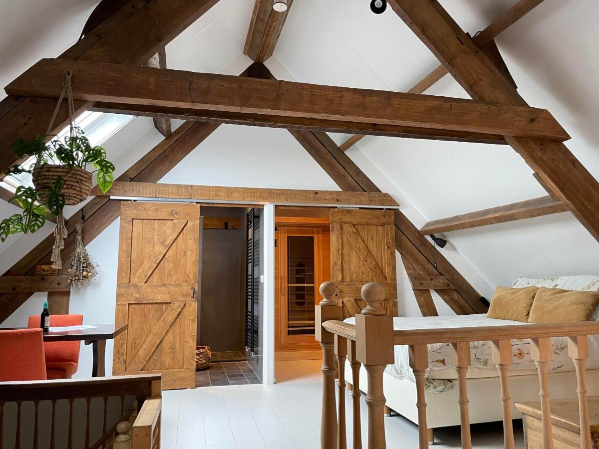 B&B Droom In De Polder -De Salon- Luxe Appartement Met Prive-Sauna أرنيماودن المظهر الخارجي الصورة